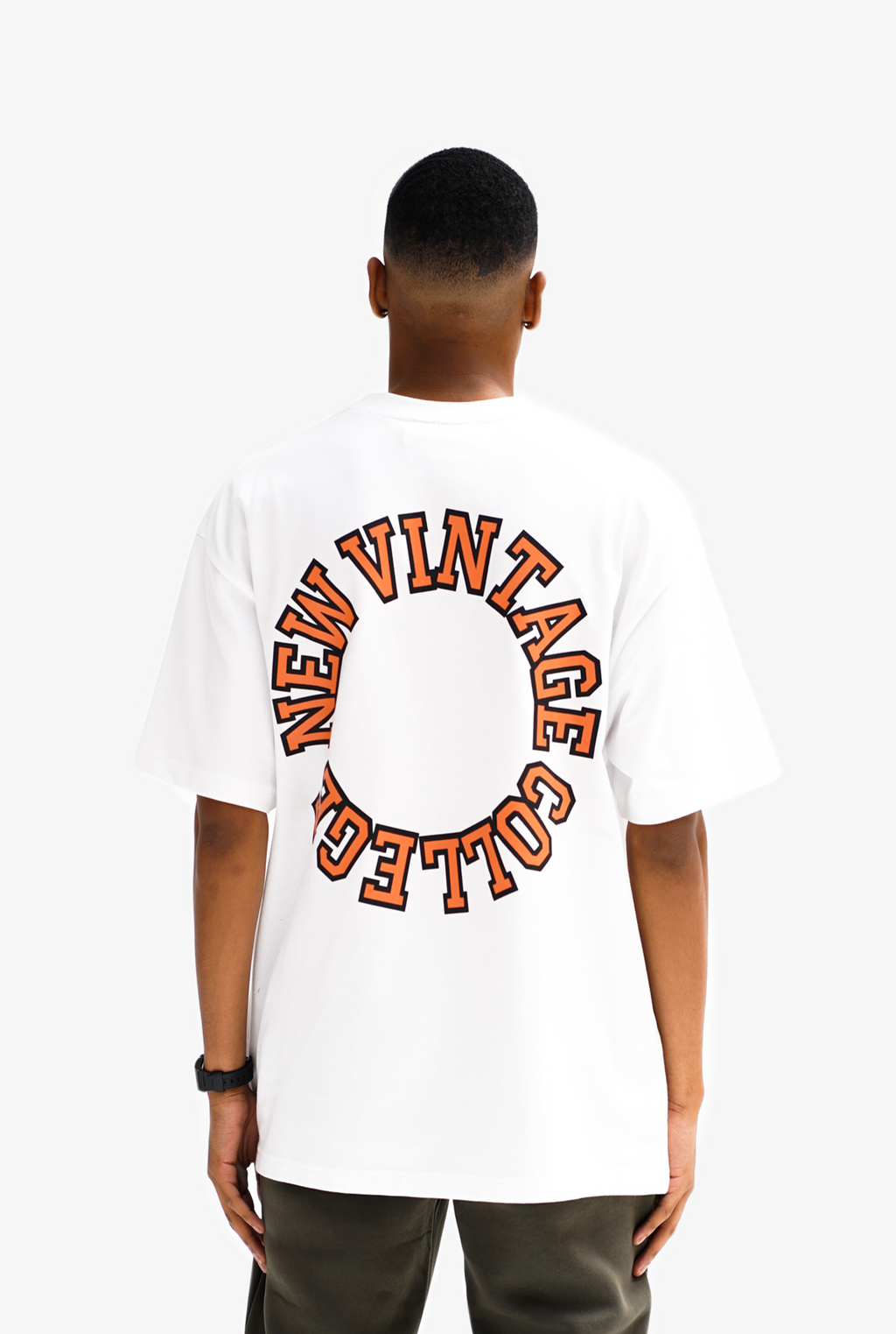 NVC  Circle Logo T-Shirt White